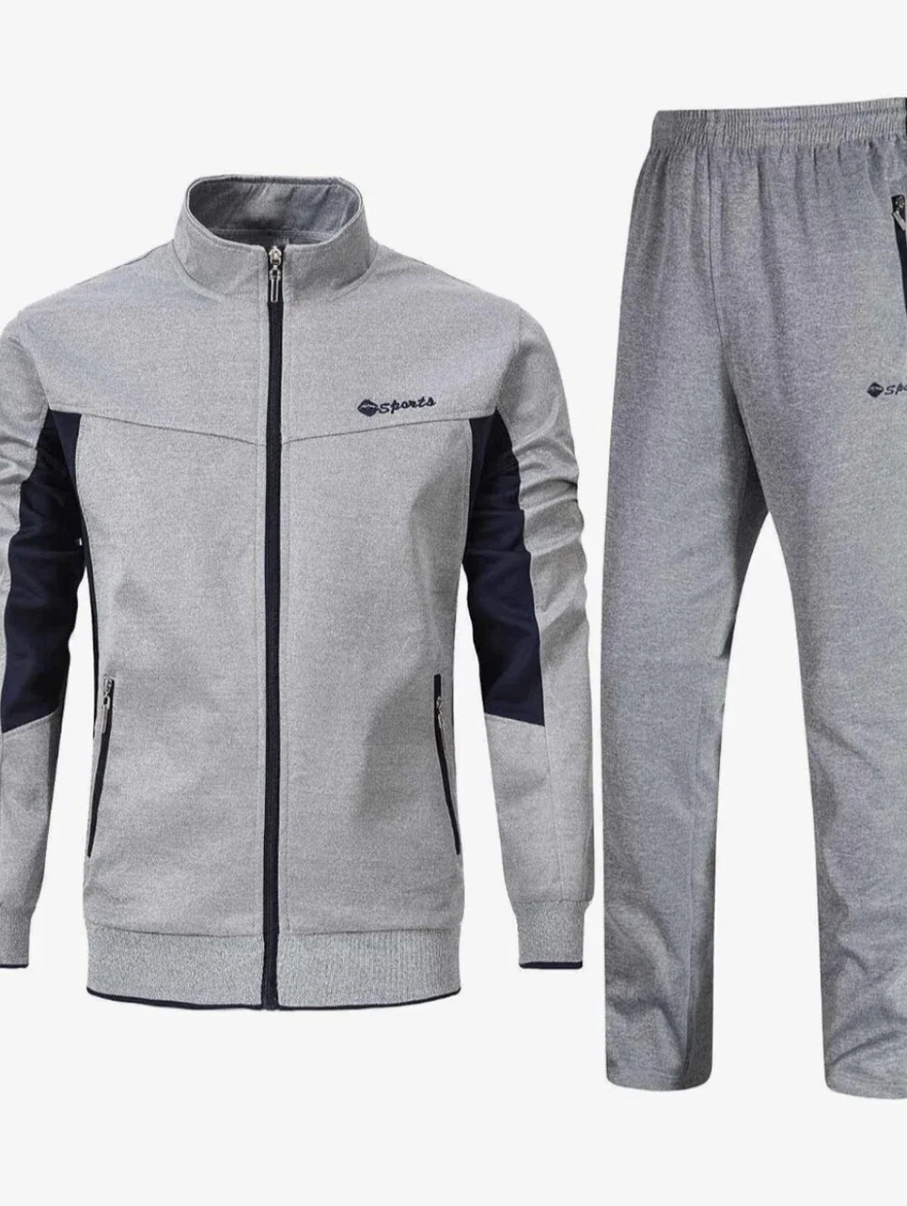 Men's Tracksuit Sweatsuits 2 Piece Set Athletic Jogging Gym Activewear